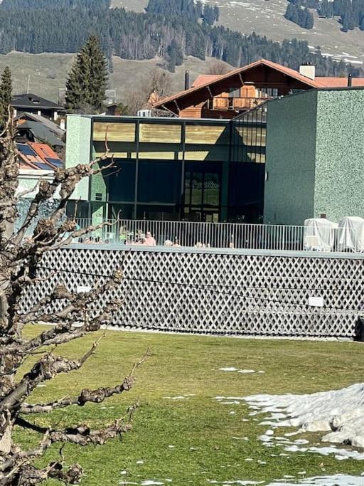 Un Ecrin Face Aux Bains Lejlighed Charmey Eksteriør billede